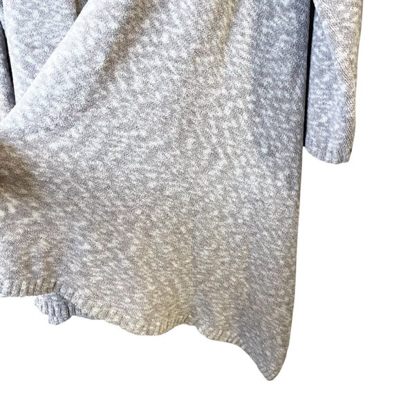 Soma‎ L/XL Plush Blanket Texture Hi Lo Open Front Cardigan Cozy Lounge Stretchy - Picture 4 of 7
